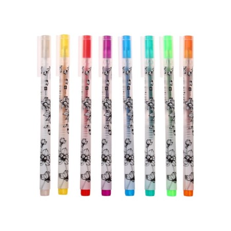 Набор гелевых ручек 8 цветов SKETCH&ART Uni Write.GLITTER, 1,0 мм-4