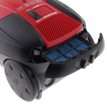 Vacuum cleaner Panasonic MC-CG713R, bag, 2000 watts, 6 l, 65 dB, cord 5 m, red-8