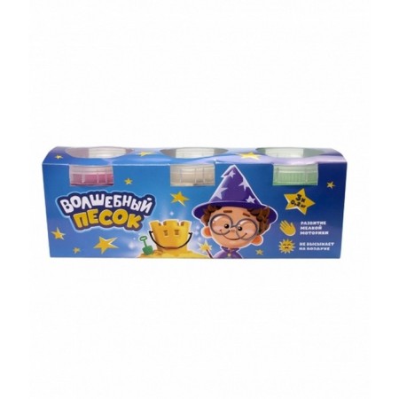 Kinetic sand "Magic sand", mix 3 colors, 600 g-4