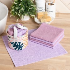 A set of Mahri universal napkins in the basket of Ethel Tropics 30x30CM-5pcs, 100% cotton, 340g/m2