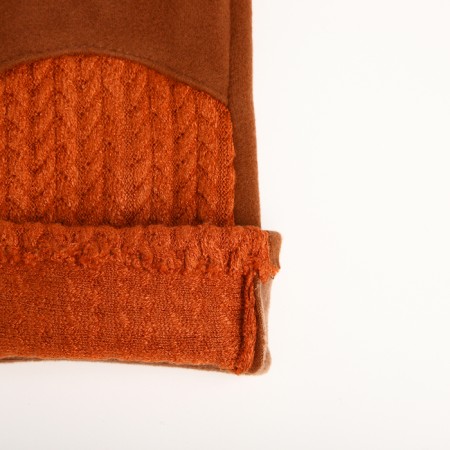 Gloves are female, dimensionless, without insulation, red color-3