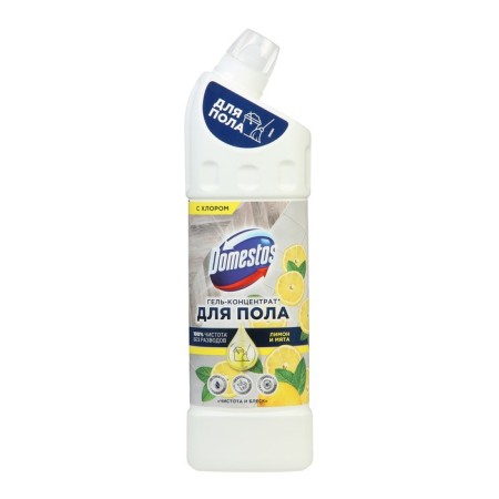 Domestos, "lemon and mint" 1 liter