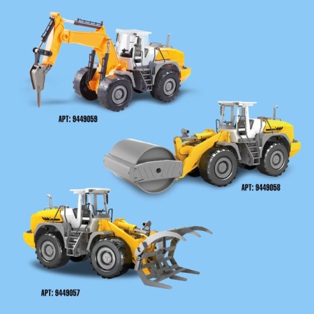Tractor inertial "loader", mobile parts-3