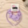 Hair set "Emilia" (elastic band, rim 1.5 cm).