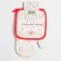 Kitchen and cooking kitchen set, take 17*17 cm, mitten 26*16 cm, 100% p/e