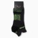 Male socks minku shortened, size 38-45, dark gray color