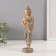 Souvenir Polystone "Buddha - Anjali -Mudra" Golden 6x7x23.5 cm