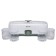 Yogurtnitsa KitFort KT-2006, 20 W, 200 ml, 4 containers, plastic, white-green