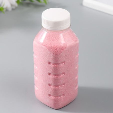 Color sand in the bottles "pink" 500 grams