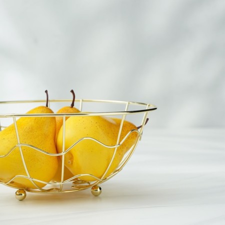 Fruitor Dolyana "Sun", 23 × 23 × 9 cm, gold color-6