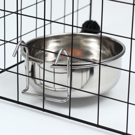Metal bowl with a mount of 900 ml-1