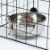 Metal bowl with a mount of 900 ml