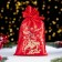 New Year's bag "Happy New Year. Dragon 2024", 20 x 30cm, red, atlas