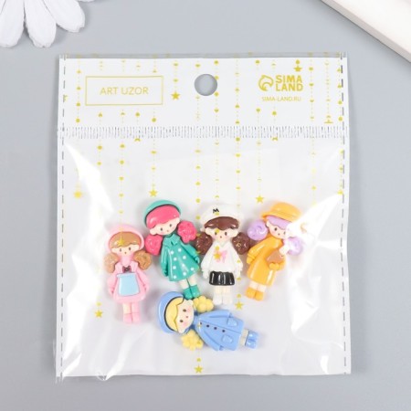 Decor for creativity Plastic "Anger Baby" MIX 3.5x1.9 cm-3
