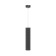 Suspension lamp Technical P038PL-01B, 1xGU10, 10W, 6.5x6.5x30 cm, black color