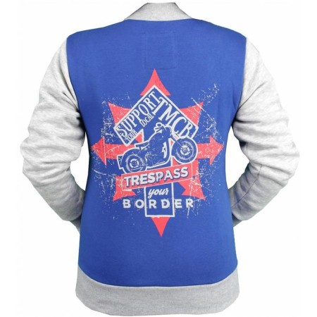 Bomber, sweatshirt without a hood, buttons, size l-3