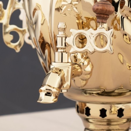 Set "Gold", Acorn, Heat 2.5 L, Hot Teaker 0.7 L, tray-8