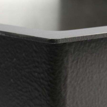Kitchen sink Aflorn AF96045, Sredal, S = 3.0 and 0.8 mm, 60x45x22 cm, siphon, satin-2