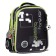 Frame backpack 36 x 29 x 17 cm, Across 192, filling: bag, gray/green ACR22-192-5
