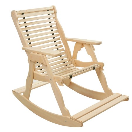 The rocking chair on the tape, 70 × 130 × 120cm, from linden, "Dobroparov"
