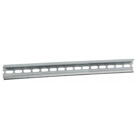 Din-rack galvanized, perforated era 600 mm