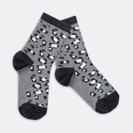 Nosk children's, color gray melange, size 16-1