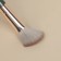 A set of makeup brushes "Lillian", 14 items, a case on the ties, the color is green/gray