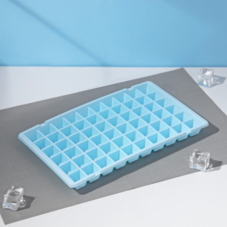 Form for ice DOLANA, 29 × 17.5 × 2.5 cm, 60 cells, color mix