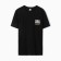 T -shirt male, black color, size 56