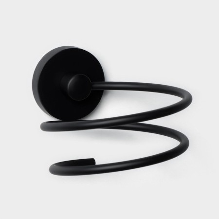 Holder for the hair dryer Stölz Loft Basic, black color