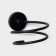 Holder for the hair dryer Stölz Loft Basic, black color