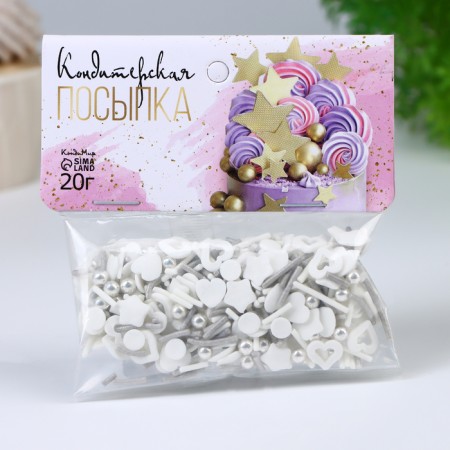 Confectionery Sprinking "Fairytale Winter", 20 g-1