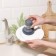 Washing brush with dispenser for detergent, color gray color