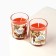 Candles in a glass of New Year's "Happy New Year", set, 2 pcs., Cherry aroma