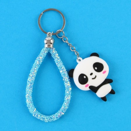 Panda key a keychain, 12 x 3.5 cm-2