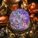 The desktop fountain from the network, the backlight "Ganesha with bowls" red-gold 40x25x25 cm