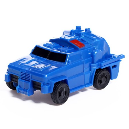 Set of robots "warriors", transformed-9