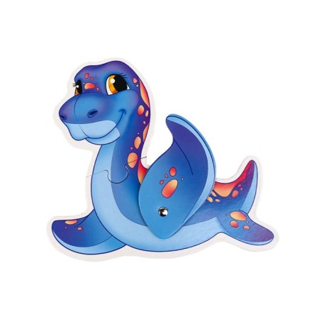 Puzzle "Baby and dinosaurics"-3