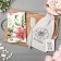 Gift "Flower" towel 40x73cm, shoulder blade