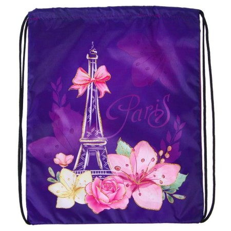 A bag for shoes 420 x 340 mm, calligrata MSO-5s, (soft polyester, density 210d), "Paris"-1
