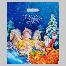 Saoh package, polyethylene with a cut pen, 47x40 cm, 45 μm set 5 pieces
