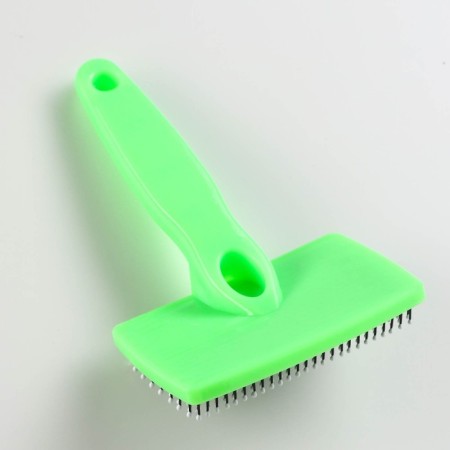 Pucoproding Plastic soft with rounded teeth, medium, 9 x 15.5 cm, green-4