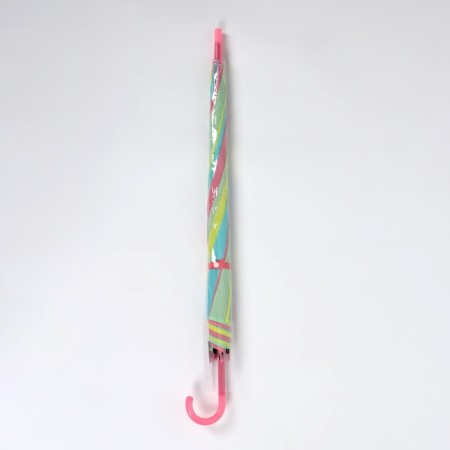 Umbrella - a semiautomatic “rainbow” cane, 8 spokes, r = 46 cm, color mix-3
