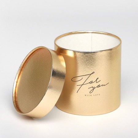 Gift gift, packaging, “for you”, gold, 15 x 15 cm-2