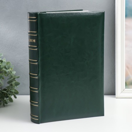 Photo album in 300 photos 10x15 cm pr. Peret green