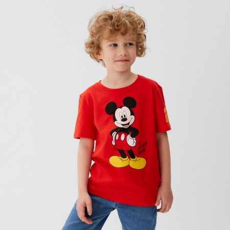 T-shirt Children's Mickey Mickey MaC, height 98-104, red-4