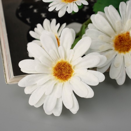 Artificial flowers "Cosmea Lady Galant" 57x8 cm, white-1