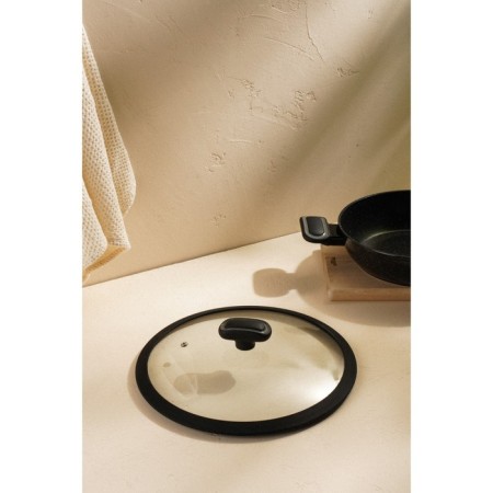 Glass cover with silicone rim Sl Home, D = 28 cm-3