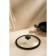 Glass cover with silicone rim Sl Home, D = 28 cm