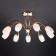 Ceiling chandelier with Ginevra, 40W, E14, 70x70x37 cm